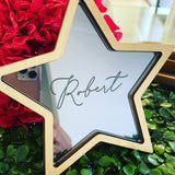 Personalised freestanding Christmas Star