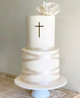 Acrylic Cross topper or fropper