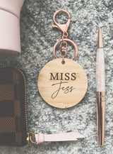 Teacher / educator keyring