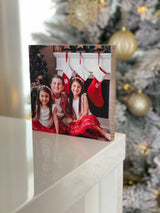 Timber photo block 12cm