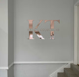 Acrylic laser-cut name plaques