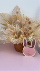 Personalised freestanding Easter bunny keepsake