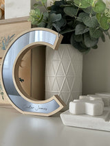 Freestanding Alphabet Letter Keepsake