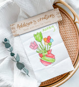 Magnetic artwork / creations holders - “made with love for”
