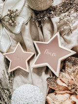 Personalised freestanding Christmas Star