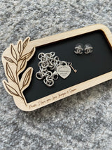 Personalised trinket tray