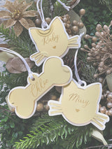 Cat Christmas ornament